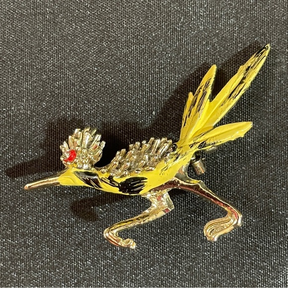 Roadrunner vintage Brooch - Picture 1 of 4